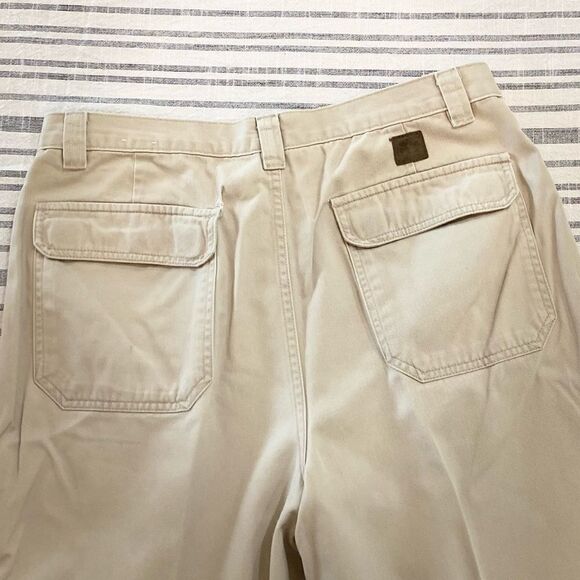 34x29 Ruff Hewn Flat Front Pant Khaki Pant - Picture 10 of 16